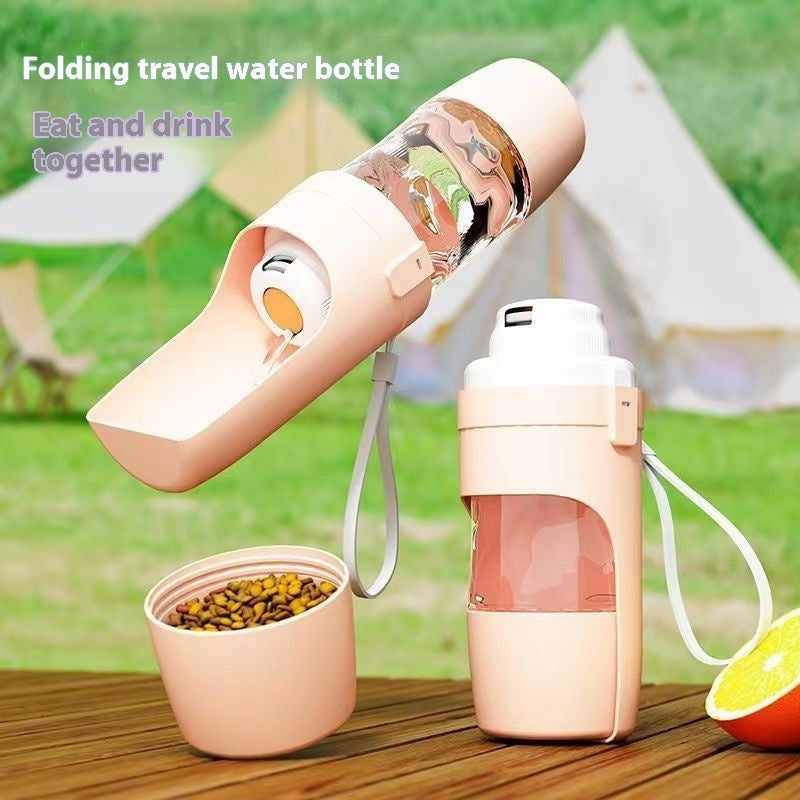2-in-1 Dog Water & Food Dispener